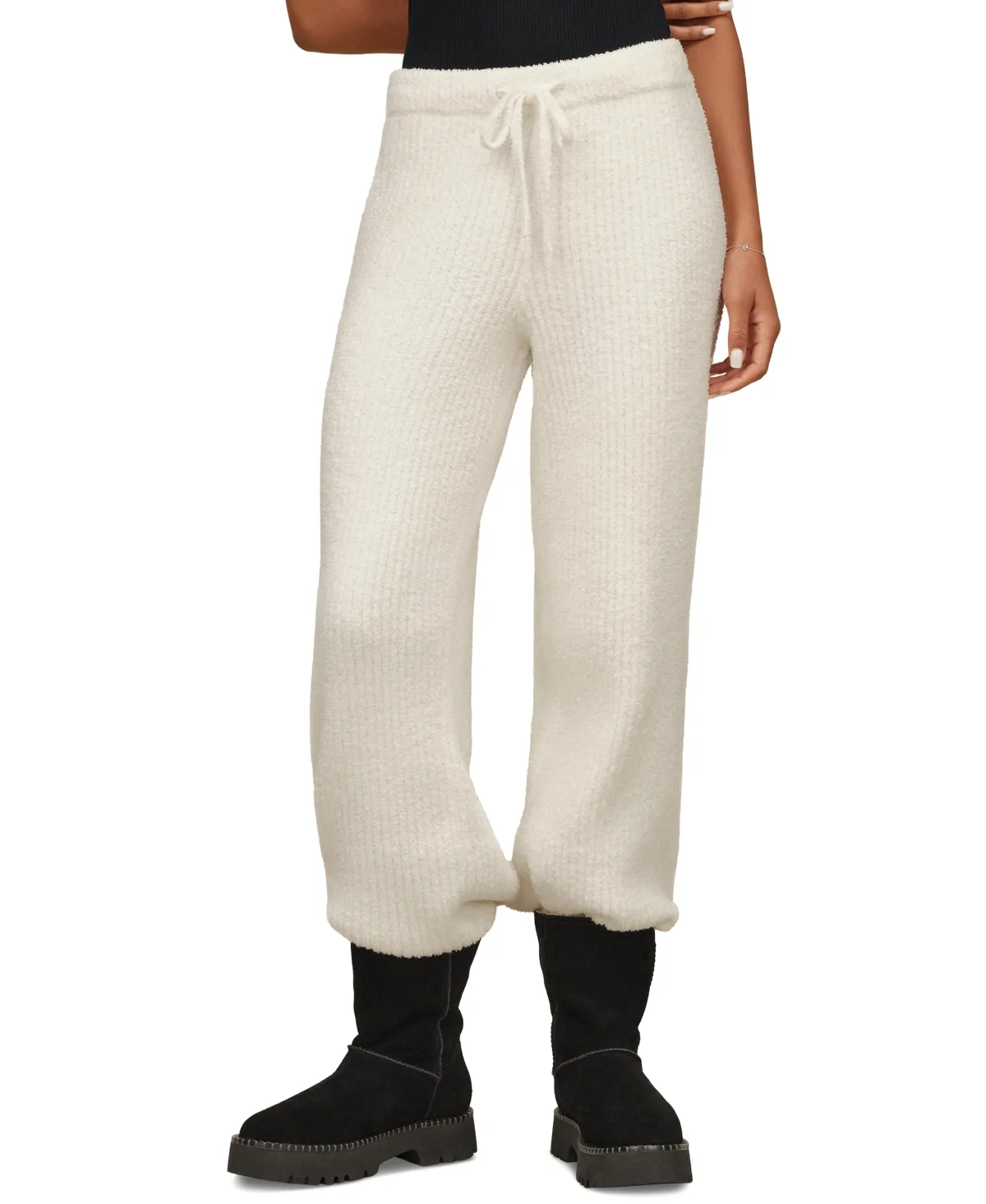 Couria Straight-Leg Rib Mid-Rise Pants by UGG
