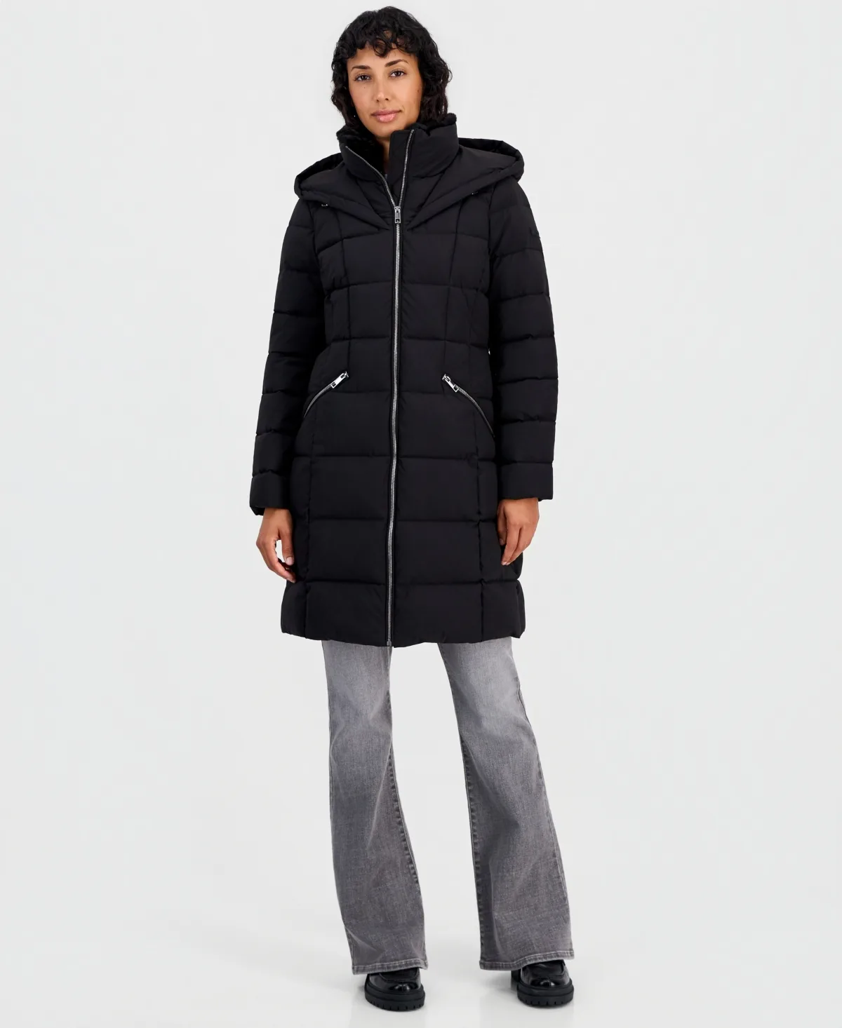 Hooded Puffer Coat