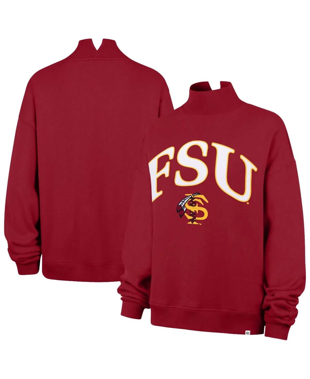 Florida State Seminoles Mock Neck Sweatshirt