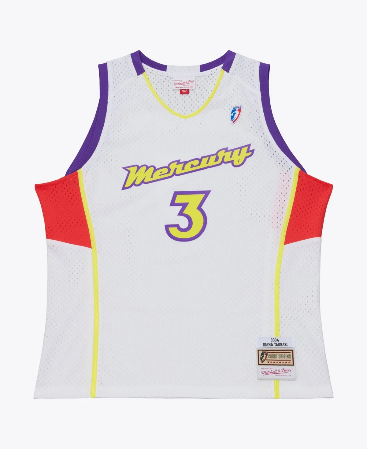 Diana Taurasi Phoenix Mercury 2004 Retro Court Origins Jersey by Mitchell & Ness