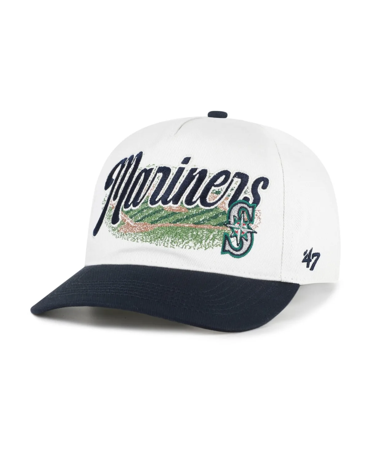 Seattle Mariners Enfield Five-Panel Adjustable Baseball Hat by 47 Brand
