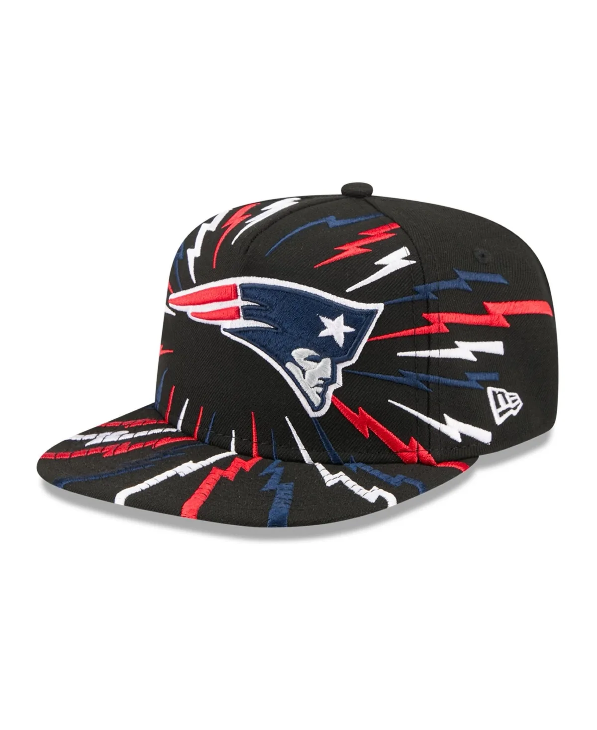 New England Patriots 9FIFTY Bolt High-Crown Snapback Cap by New Era