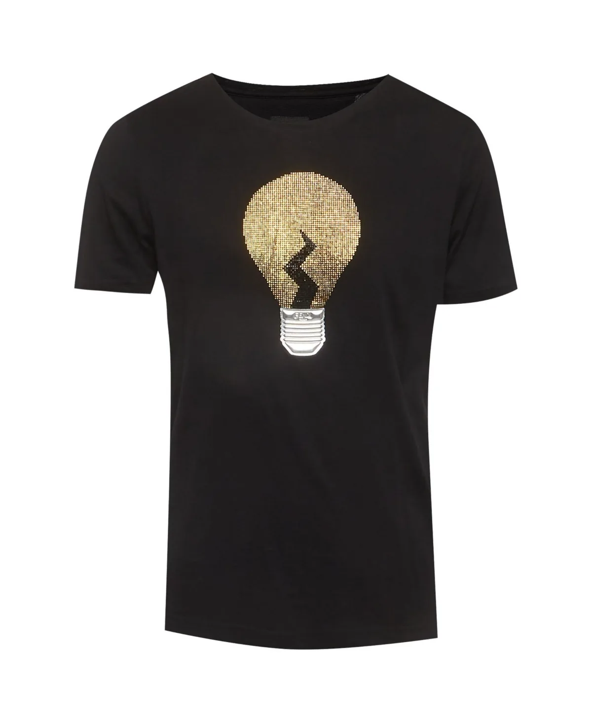 Pre-Owned Fendi Embellished Lightbulb Graphic T-Shirt by FENDI