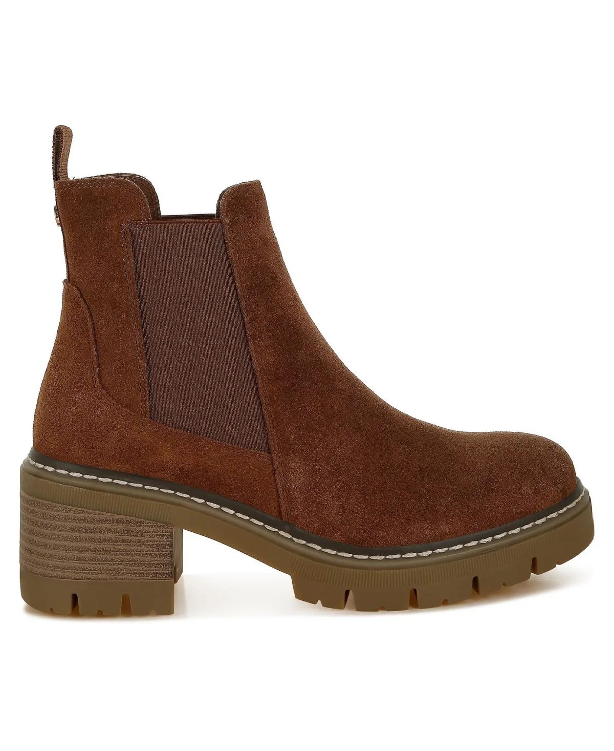 Vostok Suede Chunky Chelsea Boots