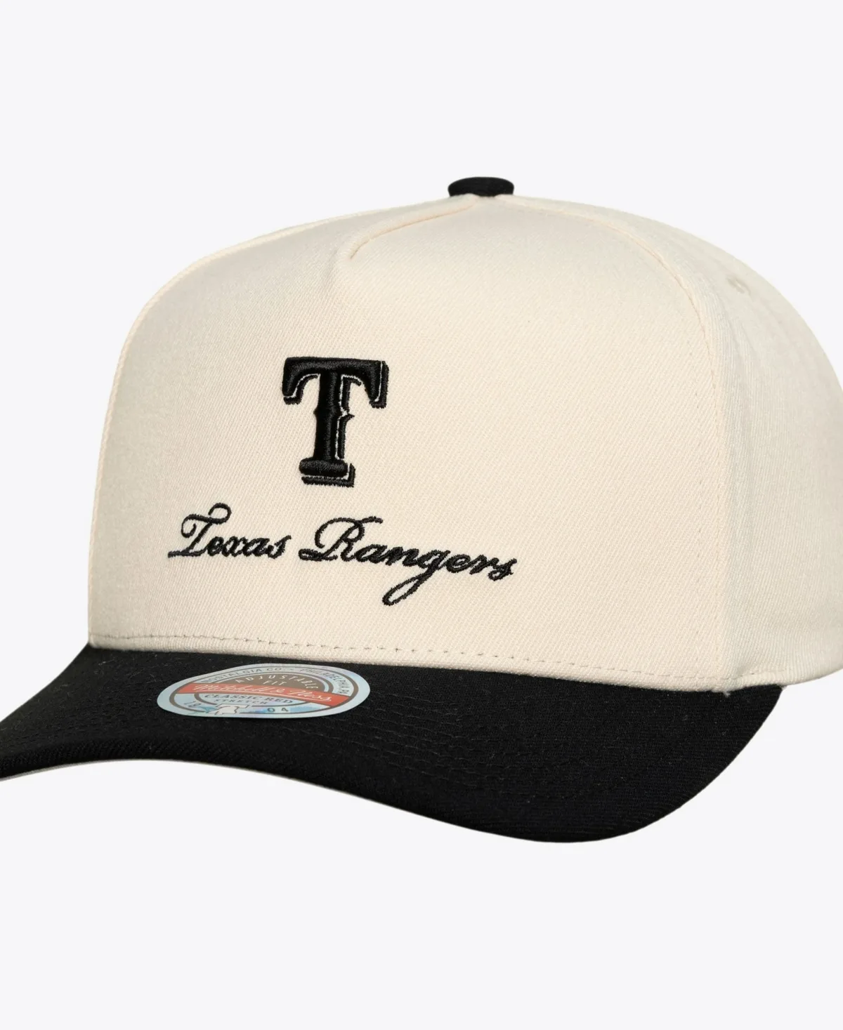 Texas Rangers Flawless Stretch Snapback Hat by Mitchell & Ness