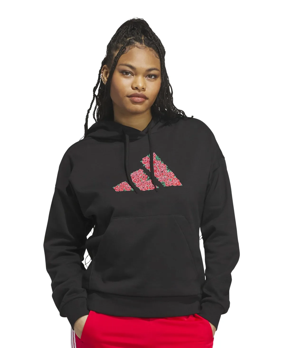 Big Logo Graphic Fleece Hoodie