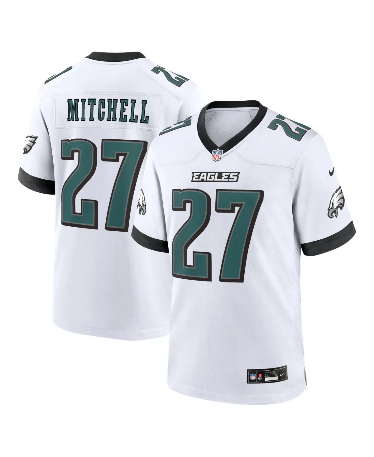 Philadelphia Eagles Quinyon Mitchell V-Neck Jersey by Nike