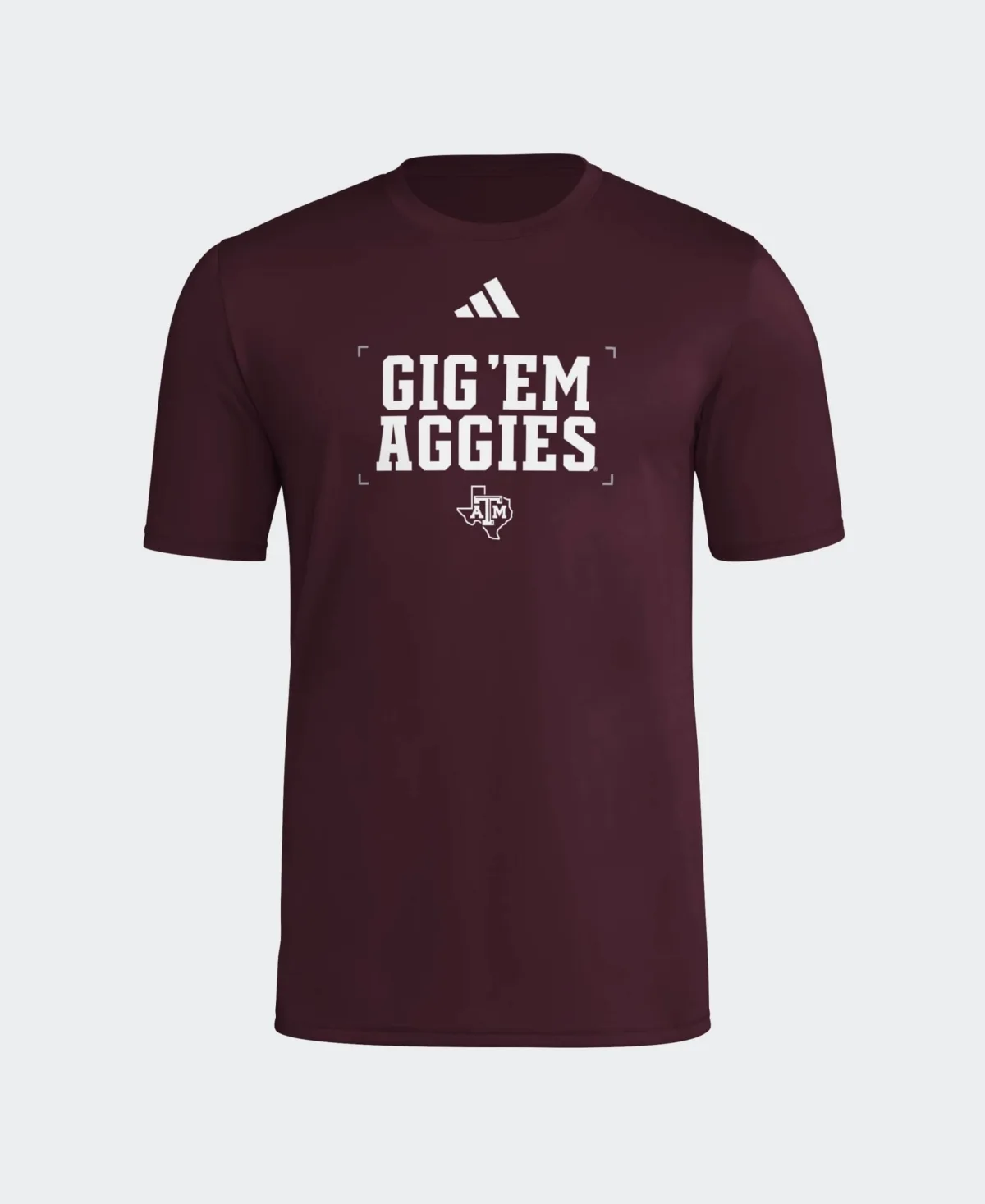 Texas A&M Aggies Football Pre-Game T-Shirt by adidas