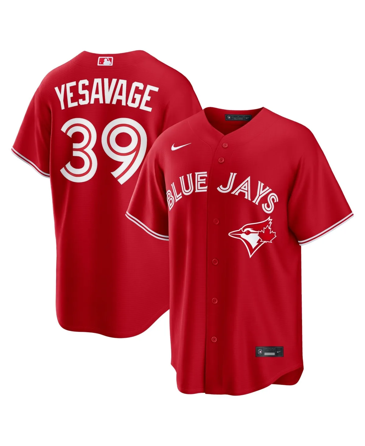 Trey Yesavage Toronto Blue Jays Canada Day Replica Jersey by Nike