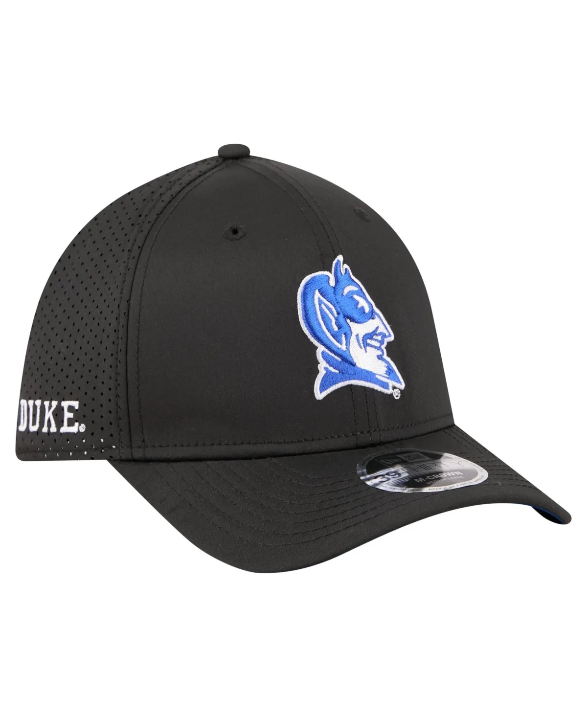 Duke Blue Devils 39THIRTY M-Crown Stretch Fit Baseball Cap by New Era