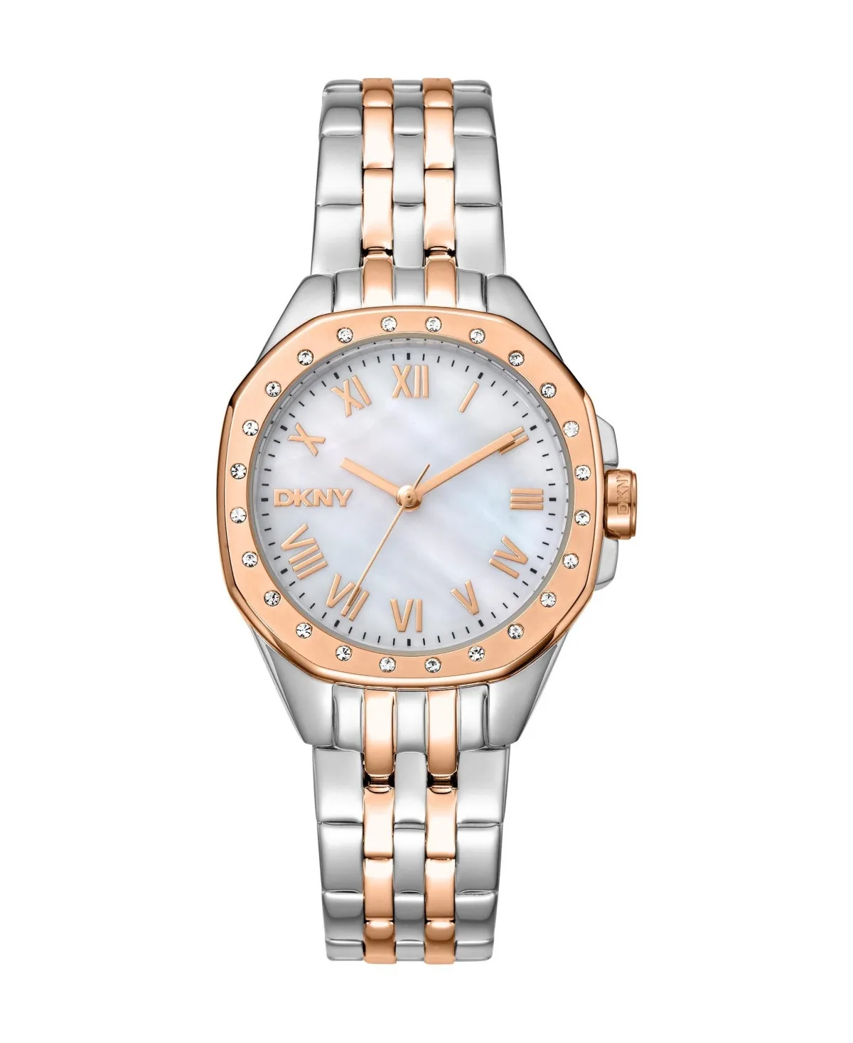 Quartz Evening Two-Tone Stainless Steel Bracelet Watch, 30mm by DKNY