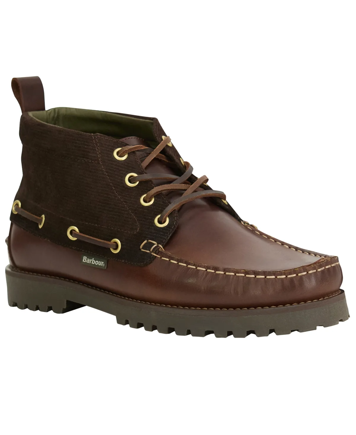 Harle Mid Leather Lace-Up Chukka Boots