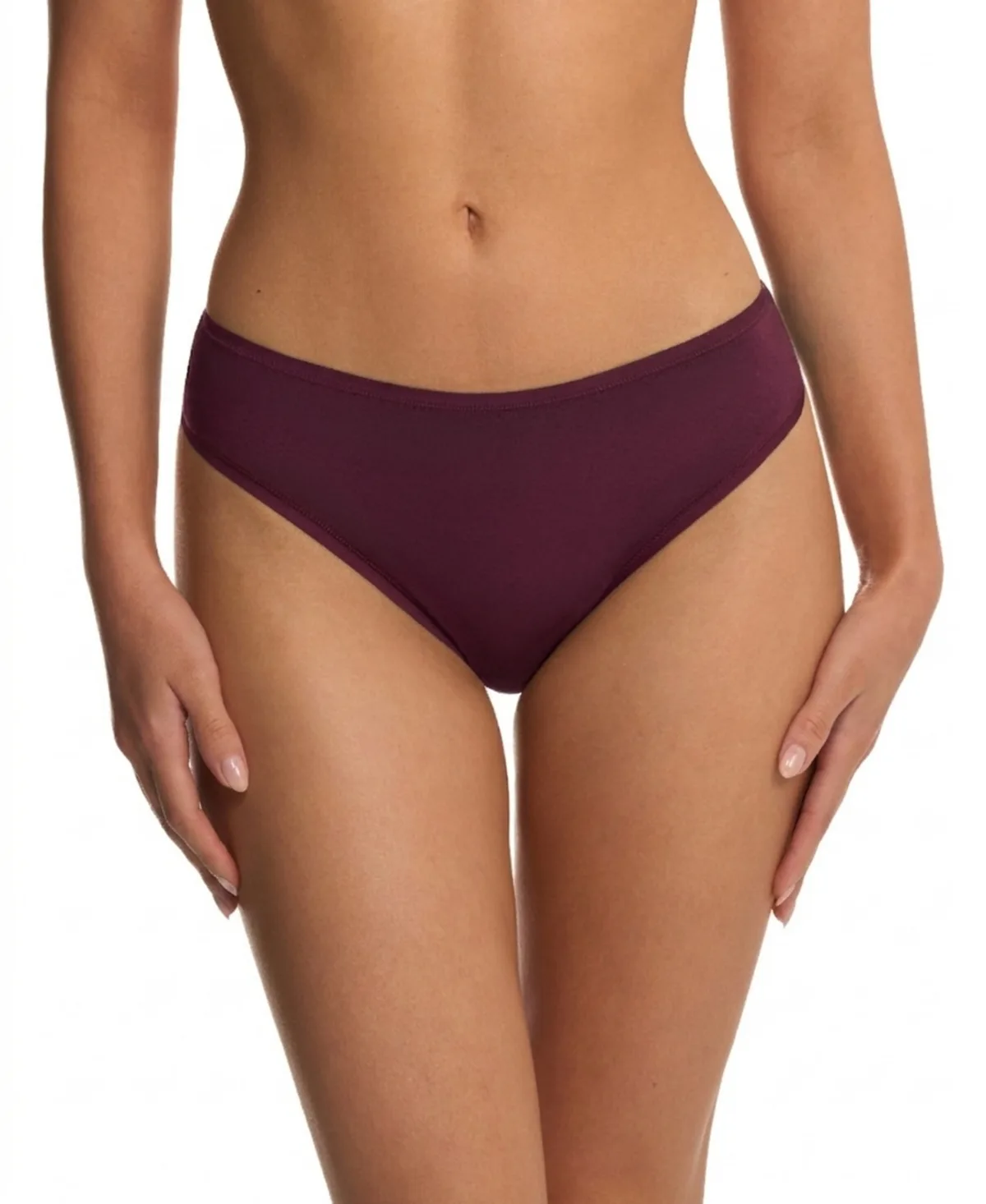 Bliss Bare Cotton Thong Underwear by Natori