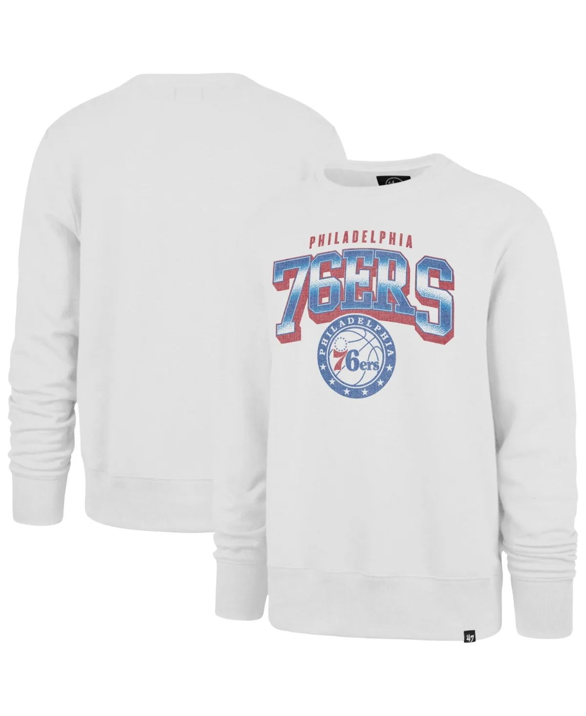Philadelphia 76ers Spotlight Headline Pullover Sweatshirt by 47 Brand