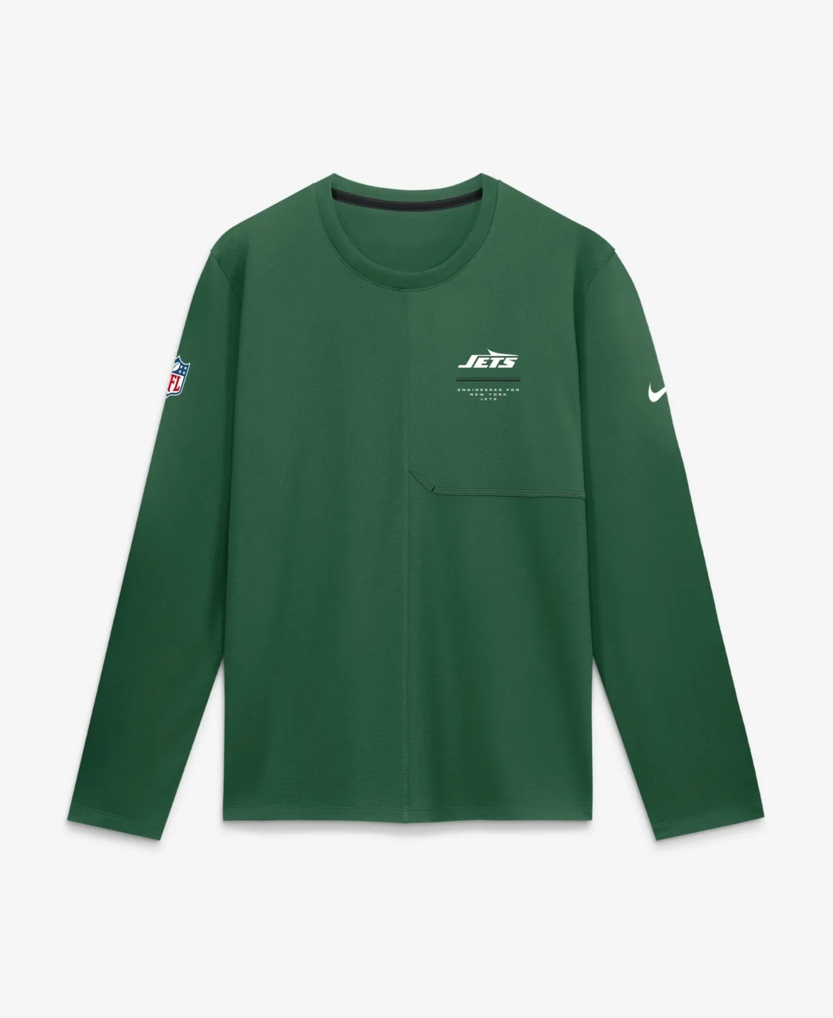 New York Jets Sideline Coaches Long Sleeve T-Shirt by Nike