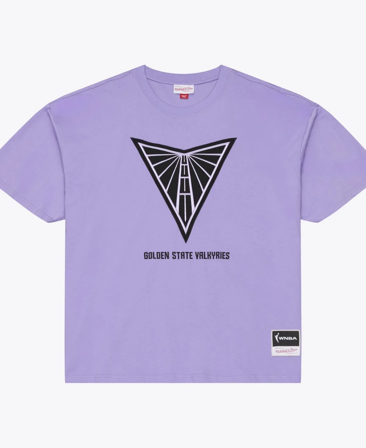 Golden State Valkyries Logo Boxy T-Shirt by Mitchell & Ness