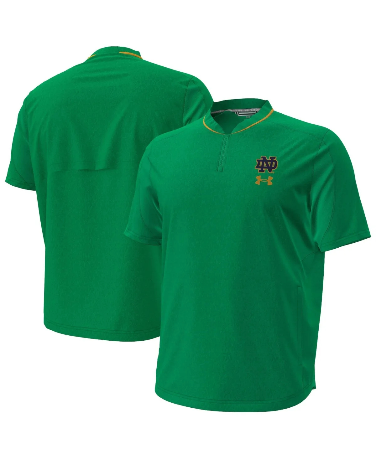 Notre Dame Fighting Irish 2026 Sideline Motivate Woven Quarter-Zip Pullover by Under Armour