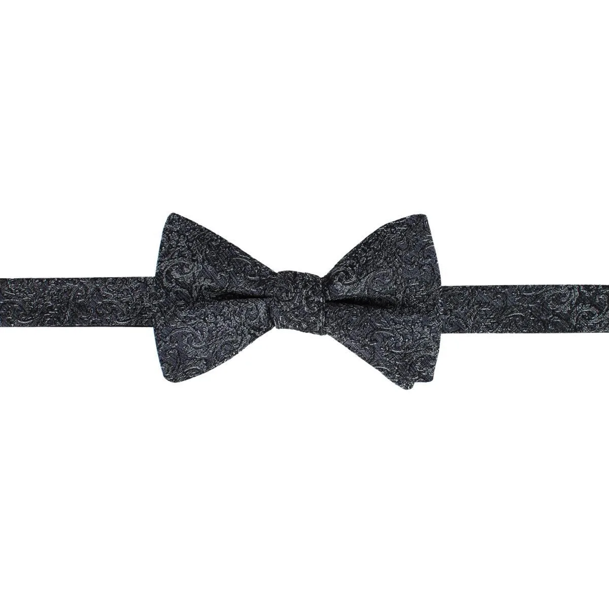 Esteban Scrolling Vines Tone-on-Tone Silk Bow Tie by Trafalgar