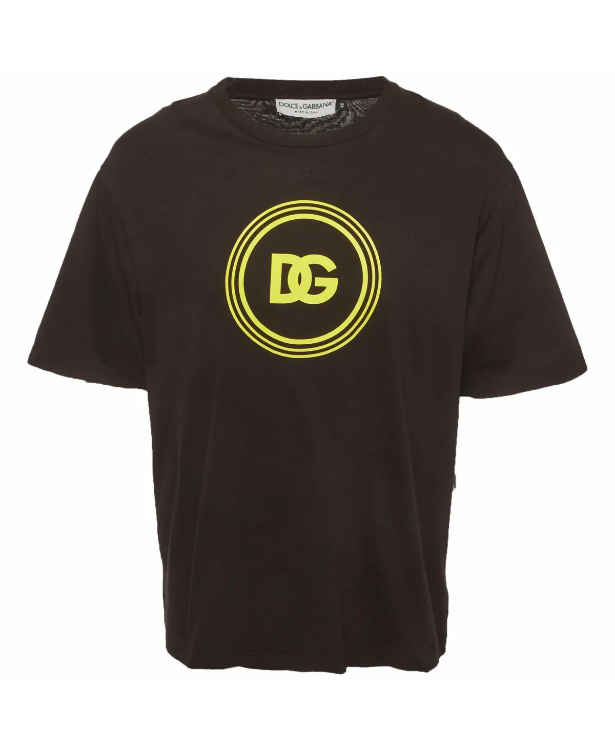 Pre-Owned Dolce & Gabbana Dg Logo Graphic Jersey T-Shirt