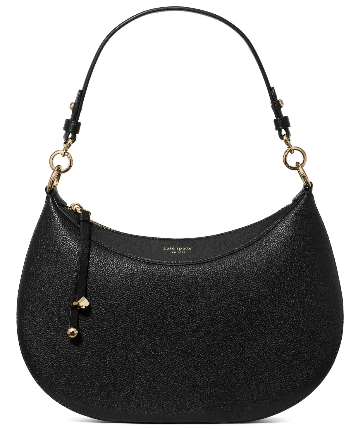 Liv Small Pebbled Leather Shoulder Handbag