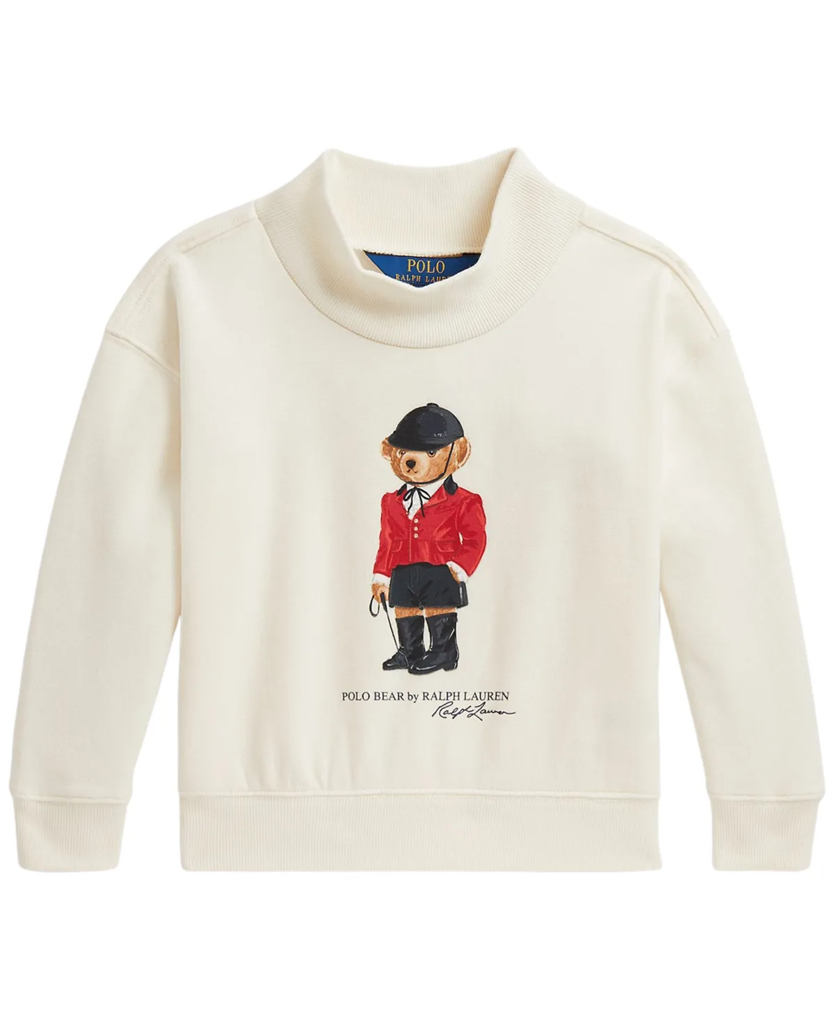 Polo Bear Fleece Boxy Sweatshirt by Polo Ralph Lauren