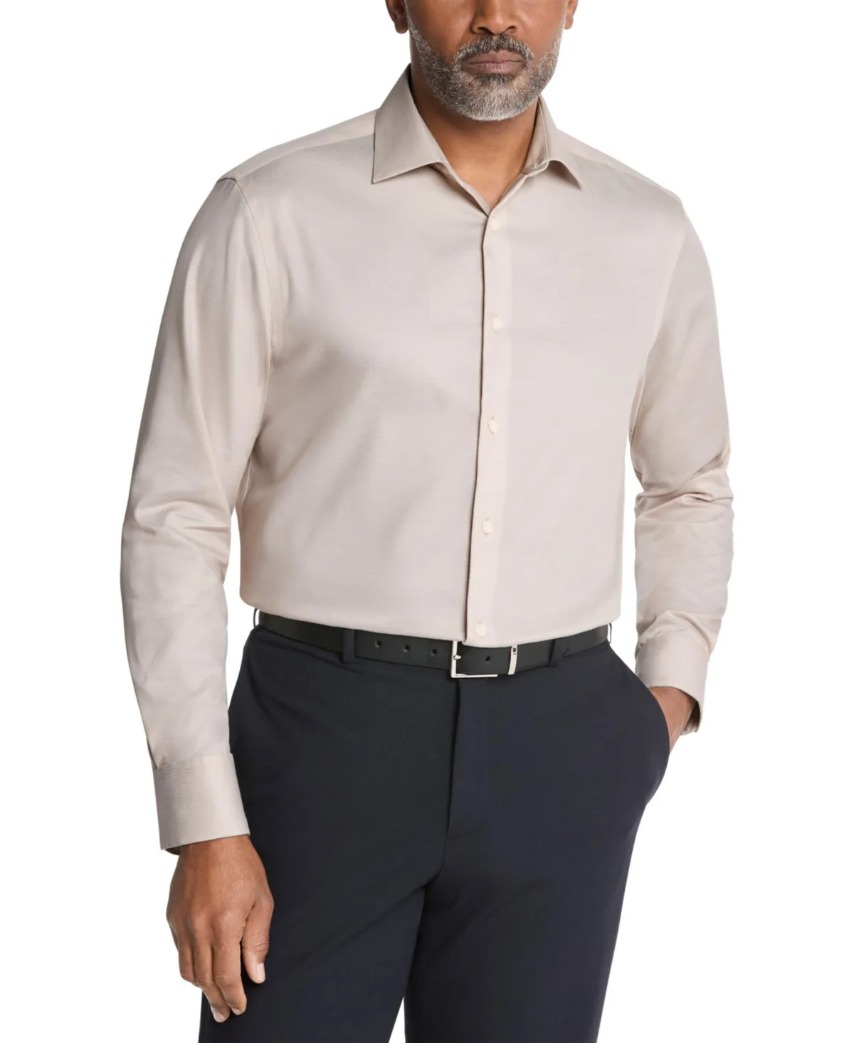 Regular Fit Dress Shirt by Calvin Klein