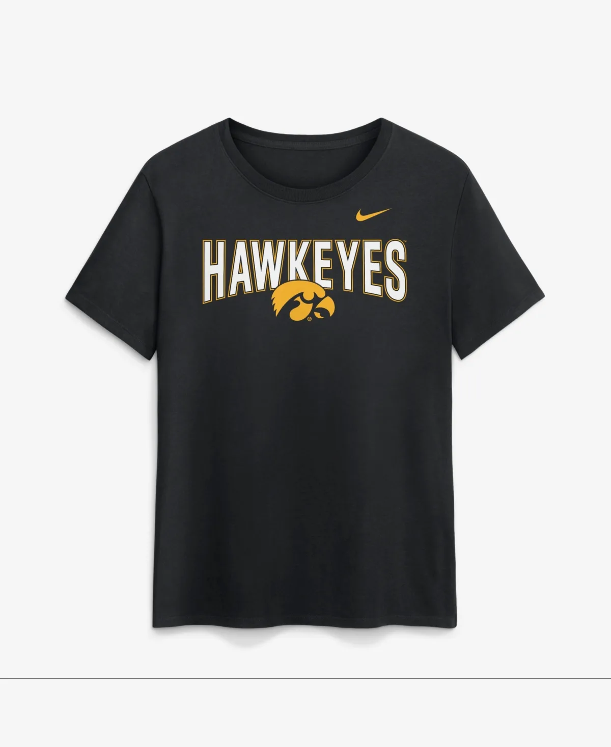 Iowa Hawkeyes Arch Logo T-Shirt by Nike