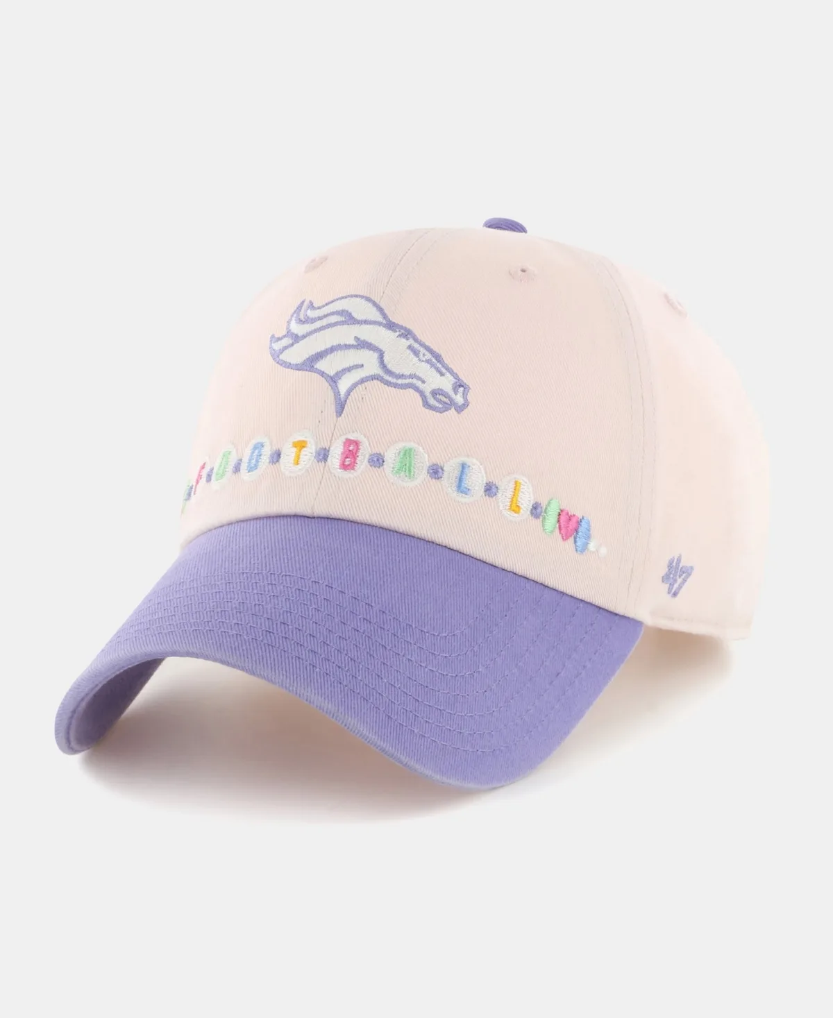 Denver Broncos Friendship Clean Up Adjustable Baseball Cap by 47 Brand