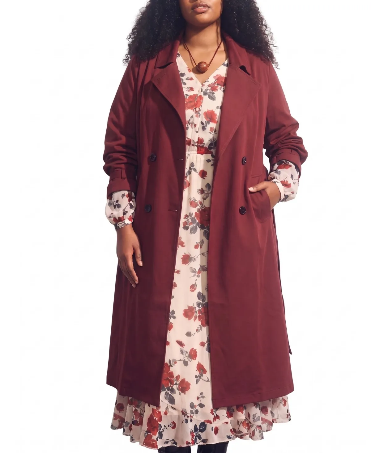 Henning x Us Park Soft Trench by Universal Standard