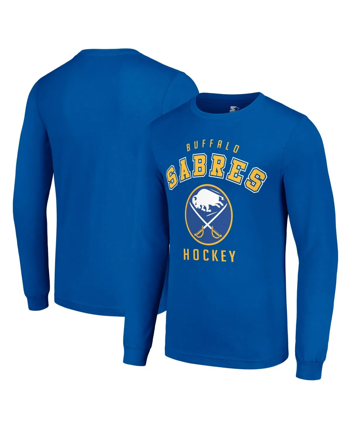 Buffalo Sabres Long-Sleeve Crewneck T-Shirt by Starter