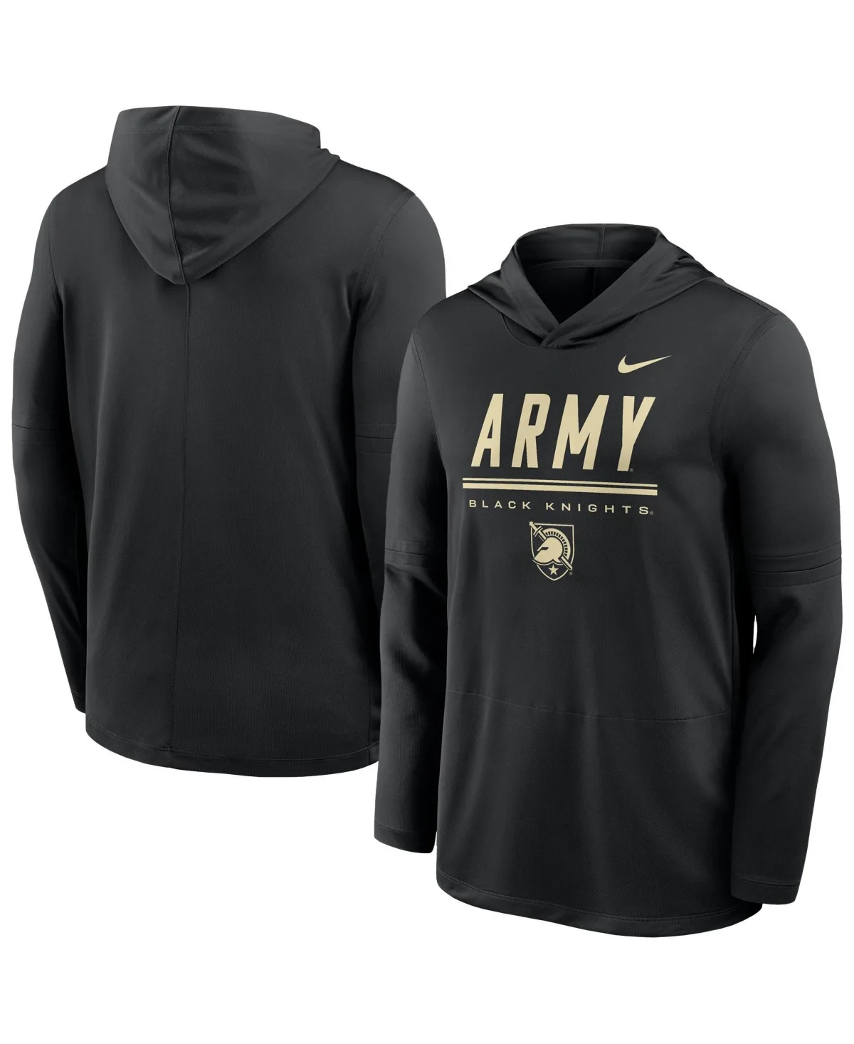 Army Black Knights 2026 Sideline Removable-Sleeve Hoodie by Nike
