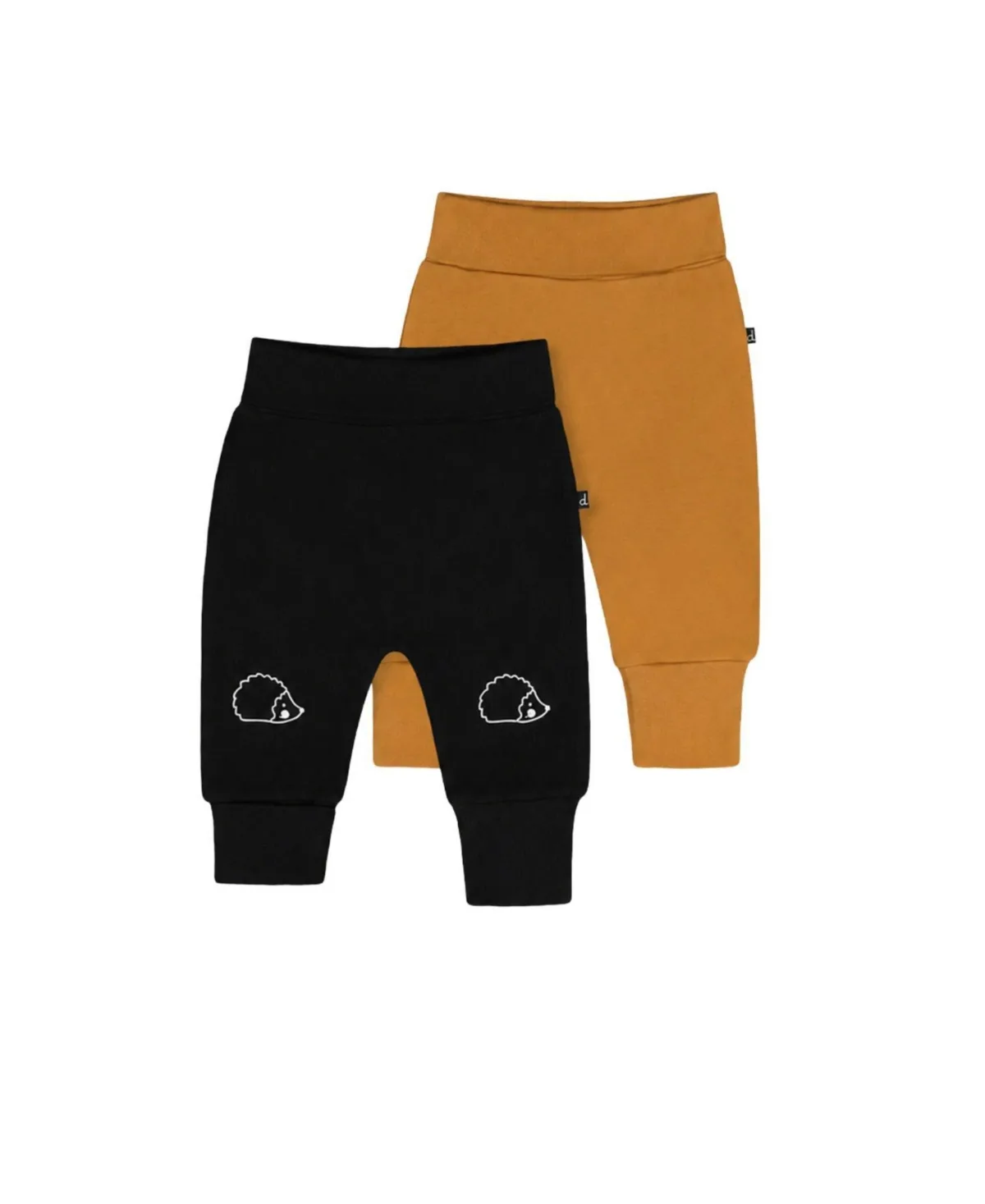 Pull-On Folded Cuffs Pants, 2-Pack by Deux Par Deux