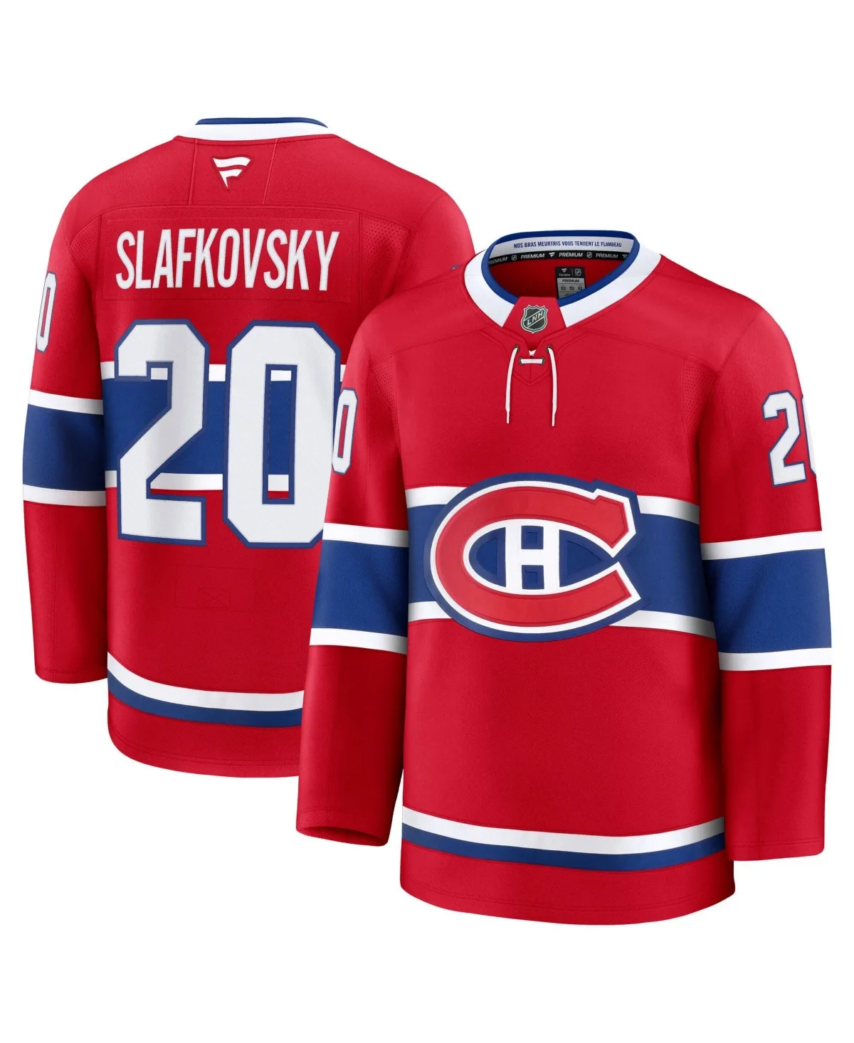 Juraj Slafkovsky Montreal Canadiens Premium Jersey by Fanatics