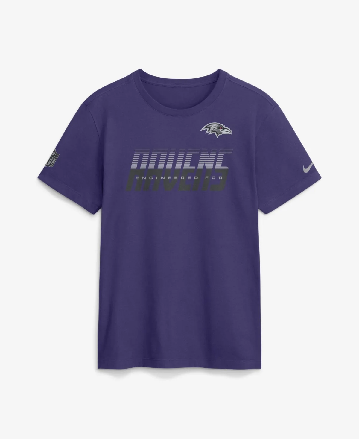 Baltimore Ravens Sideline Crewneck Short-Sleeve T-Shirt by Nike
