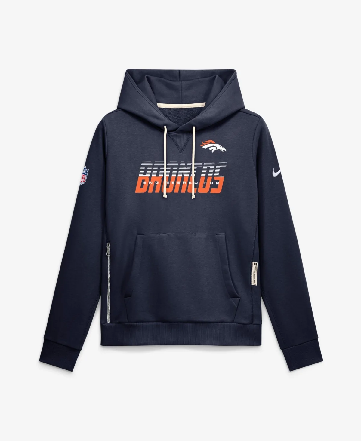 Denver Broncos Sideline Standard Issue Dri-Fit Long-Sleeve Hoodie