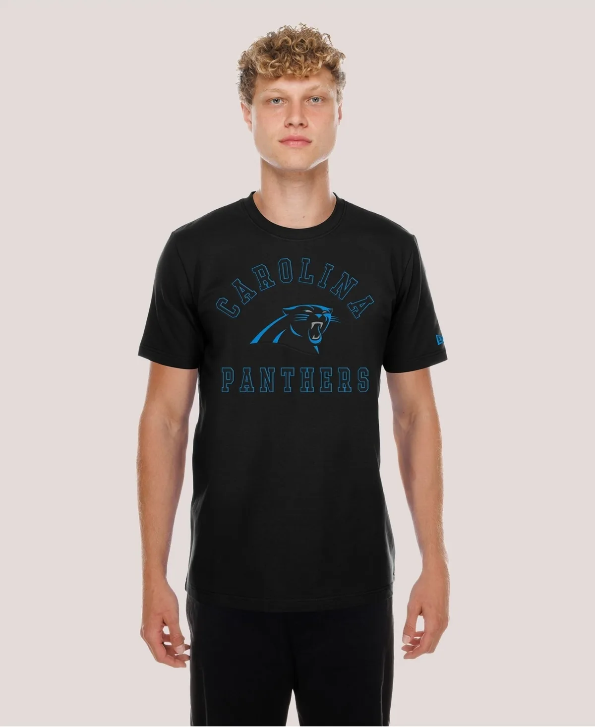 Carolina Panthers Functional Fandom Screen-Print Classic-Fit T-Shirt by New Era
