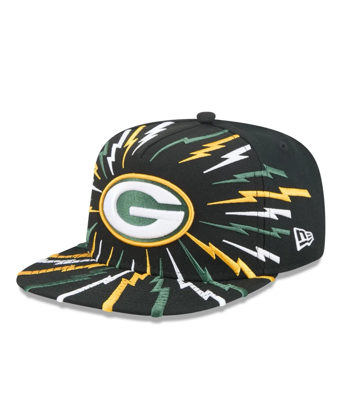 Green Bay Packers Bolt 9FIFTY Snapback Baseball Cap by New Era