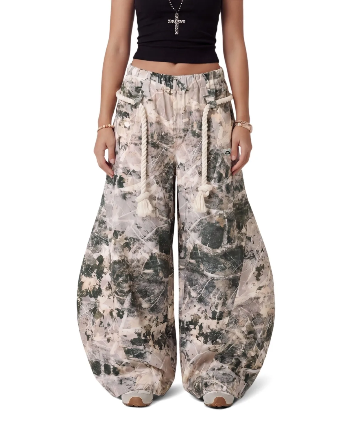 Camo Super Baggy Sweatpants by Aelfric Eden