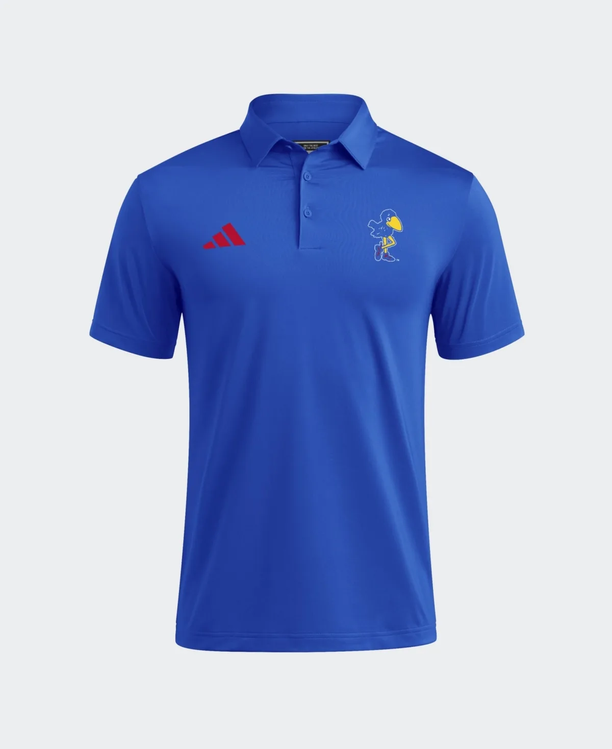 Kansas Jayhawks Ultimate 365 Solid Polo Shirt by adidas