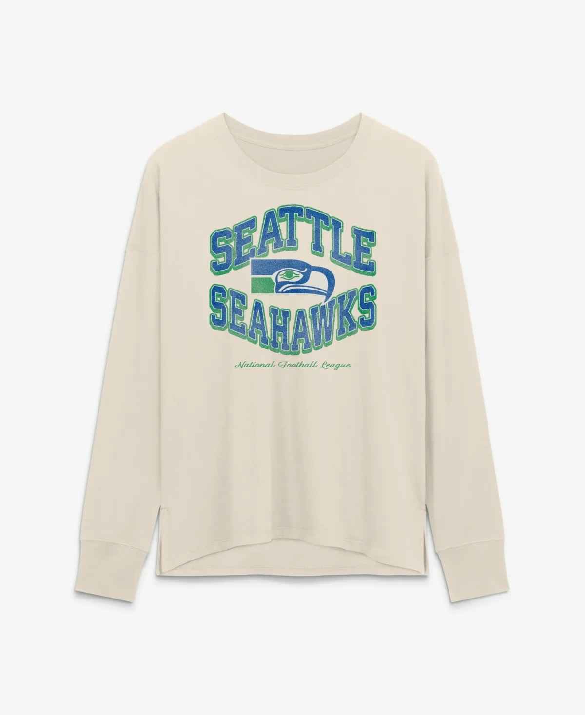 Seattle Seahawks Heritage Legacy Vintage Long Sleeve T-Shirt by Fanatics
