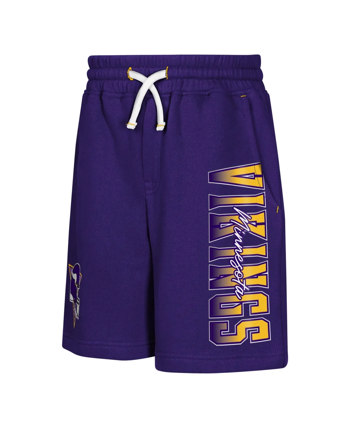 Minnesota Vikings Audible Fleece Shorts by Outerstuff