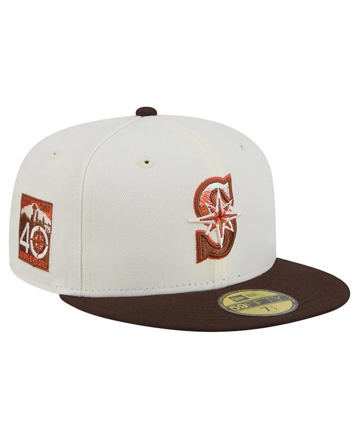 Seattle Mariners Pumpkin Spice 59FIFTY Fitted Hat by New Era