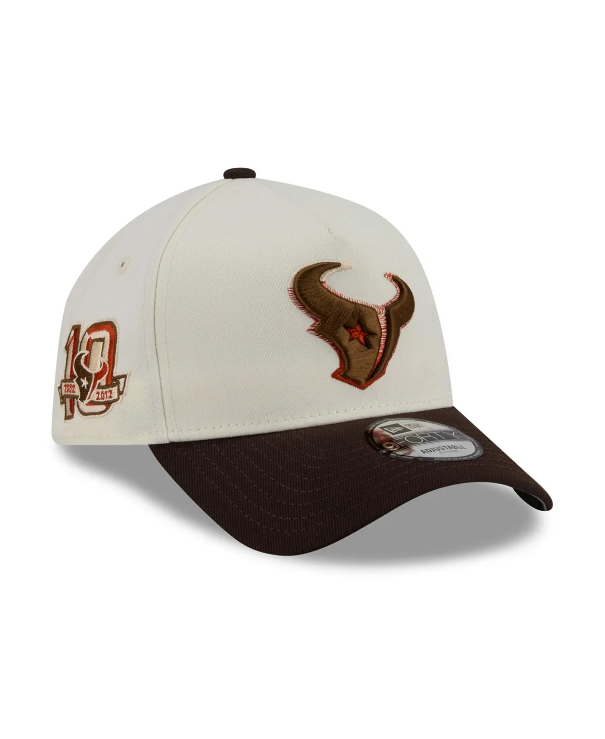 Houston Texans Pumpkin Spice A-Frame 9FORTY Adjustable Hat by New Era