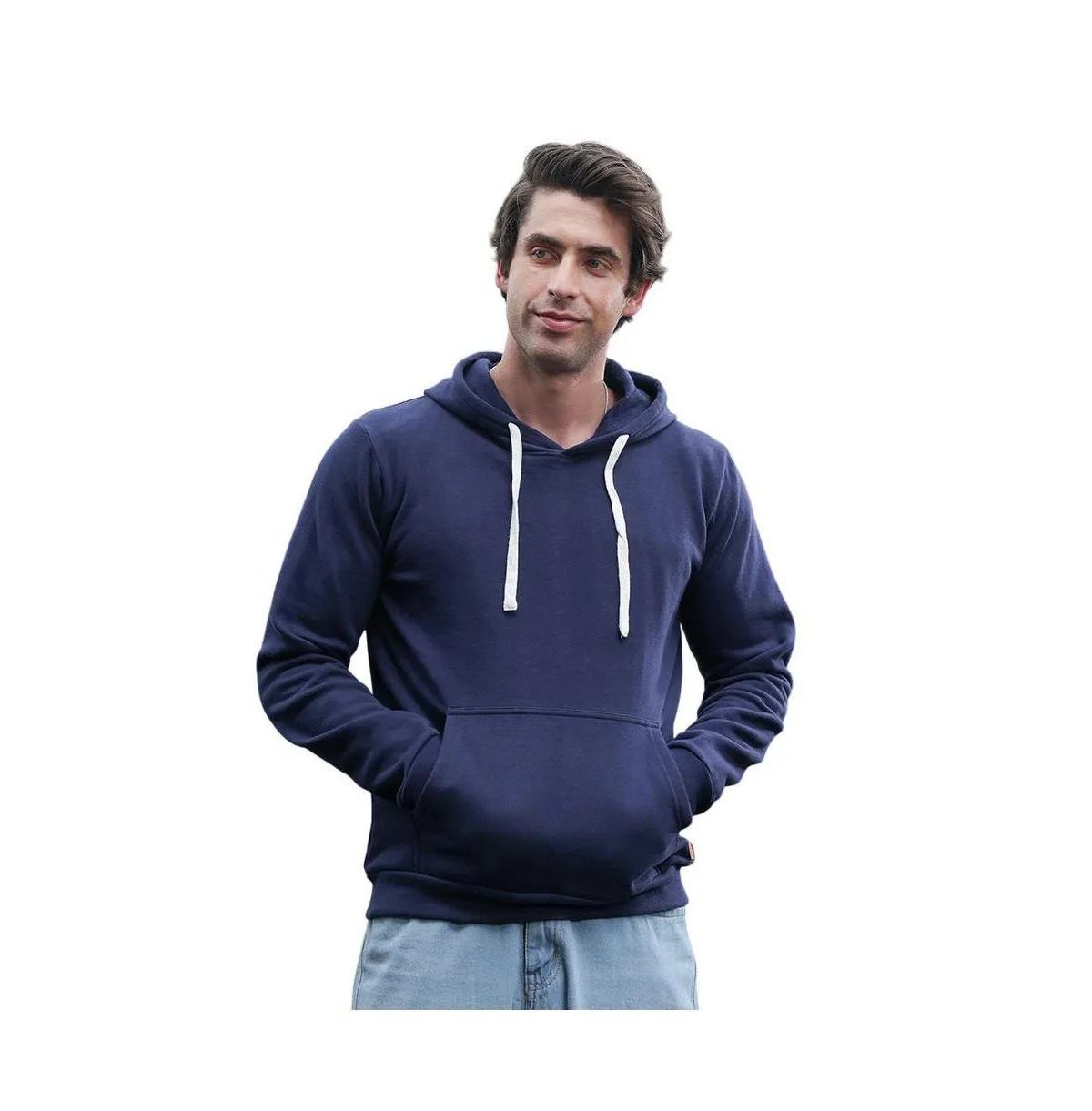 Regular Pullover Hoodie by Campus Sutra