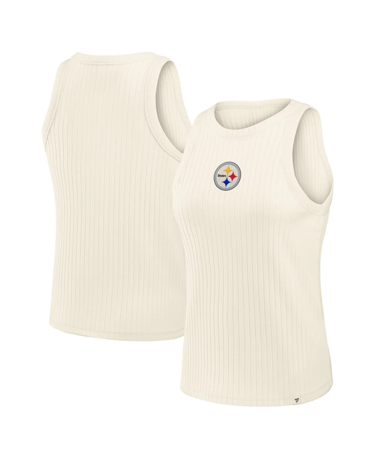 Pittsburgh St-Shirtlers Star Play Tri-Blend Ribbed Tank Top by Fanatics