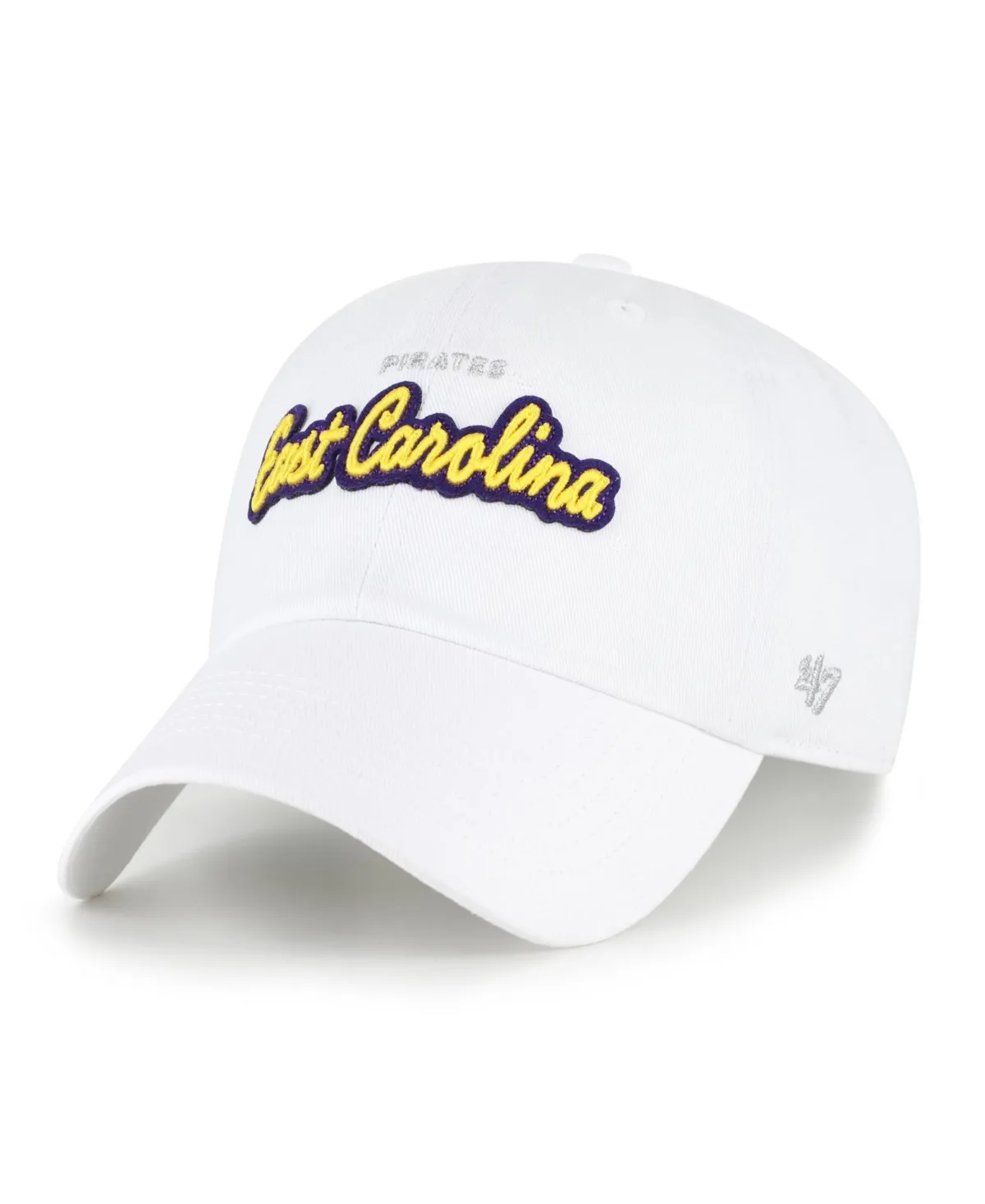 Ecu Pirates Clean Up Adjustable Baseball Cap by 47 Brand