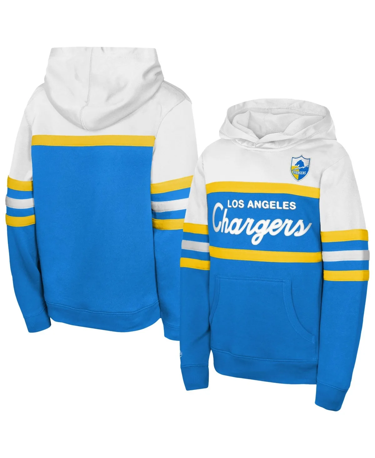 Los Angeles Chargers Head Coach Hoodie by Mitchell & Ness