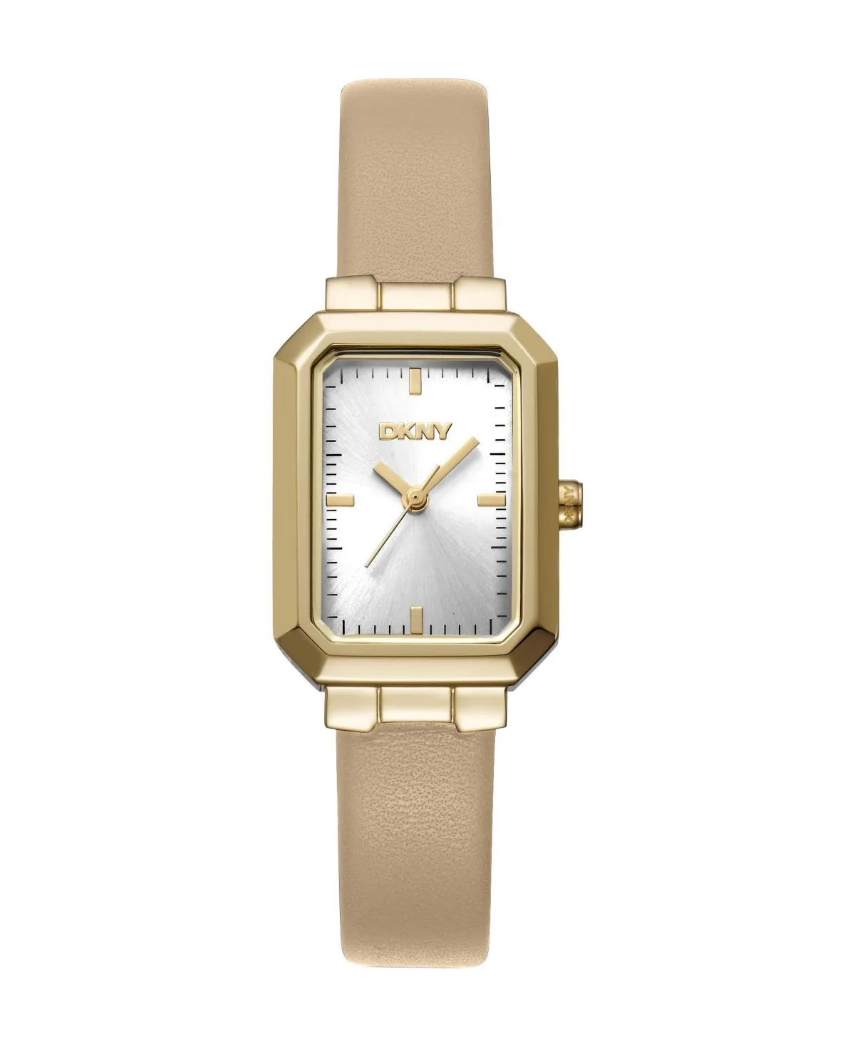 Water-Resistant Quartz Leather Strap Watch, 22 mm by DKNY