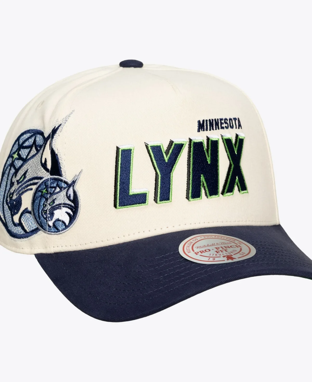 Minnesota Lynx Cooperstown Collection Big Time Pro Crown Snapback Hat by Mitchell & Ness