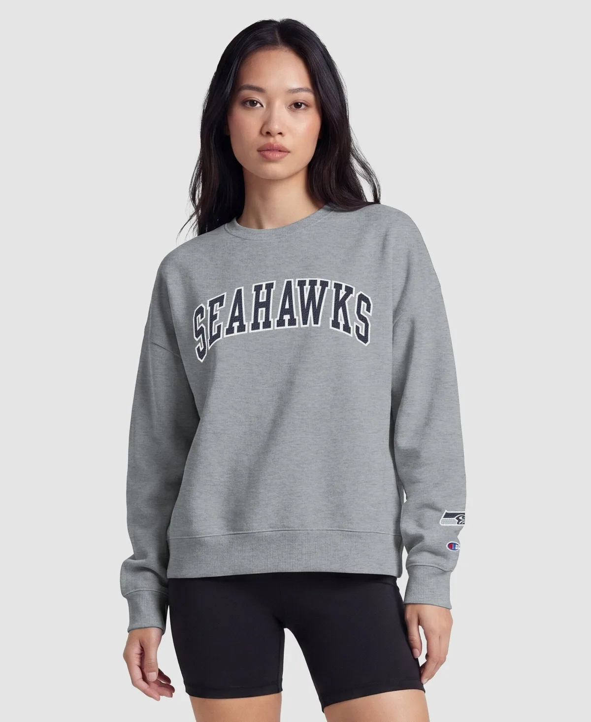 Seattle Seahawks Contrast Lined Sweatshirt by Champion